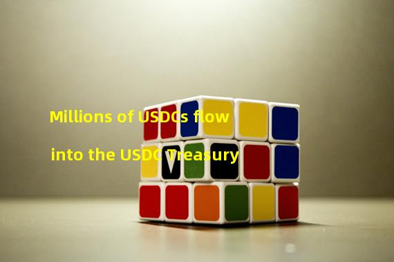 Millions of USDCs flow into the USDC Treasury