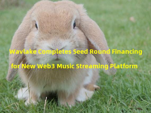 Wavlake Completes Seed Round Financing for New Web3 Music Streaming Platform