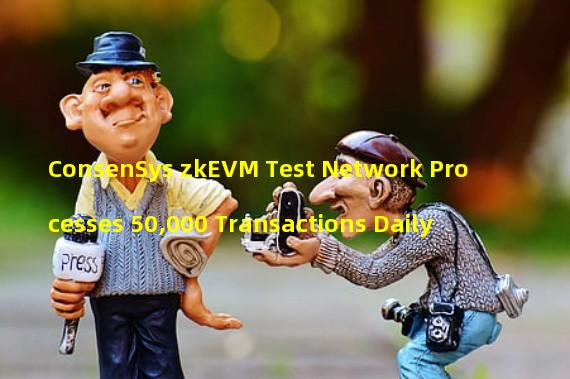 ConsenSys zkEVM Test Network Processes 50,000 Transactions Daily