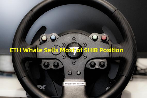 ETH Whale Sells Most of SHIB Position