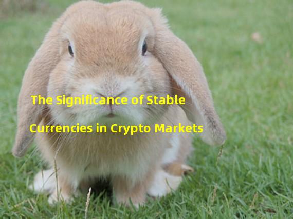 The Significance of Stable Currencies in Crypto Markets