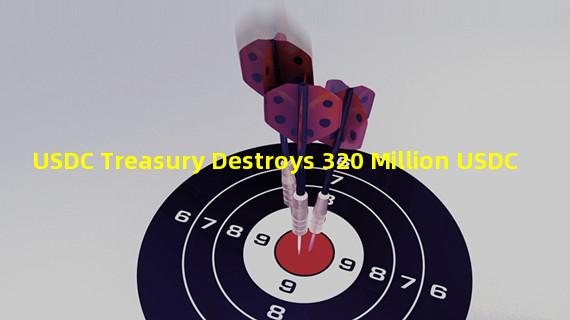 USDC Treasury Destroys 320 Million USDC
