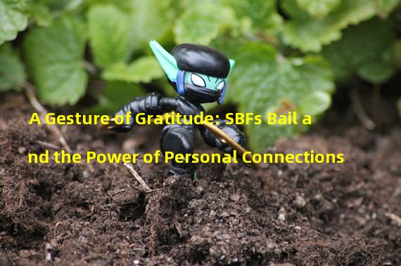 A Gesture of Gratitude: SBFs Bail and the Power of Personal Connections