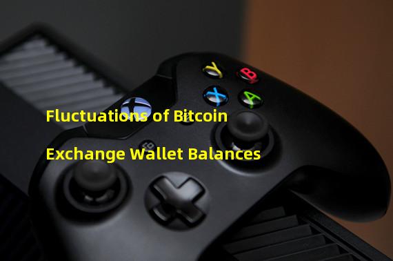 Fluctuations of Bitcoin Exchange Wallet Balances