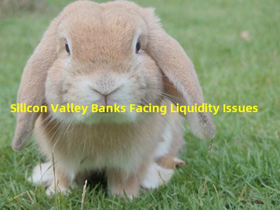 Silicon Valley Banks Facing Liquidity Issues