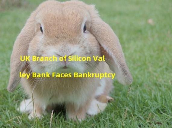 UK Branch of Silicon Valley Bank Faces Bankruptcy