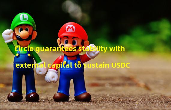 Circle guarantees stability with external capital to sustain USDC