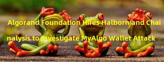 Algorand Foundation Hires Halborn and Chainalysis to Investigate MyAlgo Wallet Attack