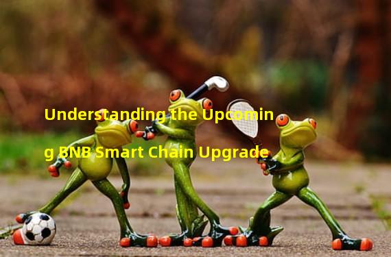 Understanding the Upcoming BNB Smart Chain Upgrade