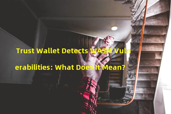 Trust Wallet Detects WASM Vulnerabilities: What Does It Mean?
