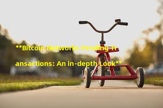 **Bitcoin Networks Pending Transactions: An in-depth Look**