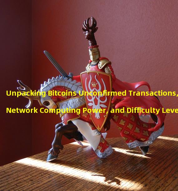 Unpacking Bitcoins Unconfirmed Transactions, Network Computing Power, and Difficulty Level