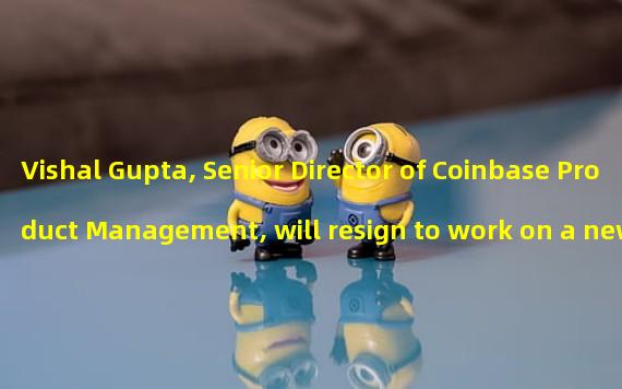 Vishal Gupta, Senior Director of Coinbase Product Management, will resign to work on a new project