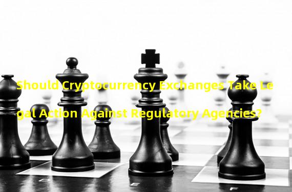 Should Cryptocurrency Exchanges Take Legal Action Against Regulatory Agencies?