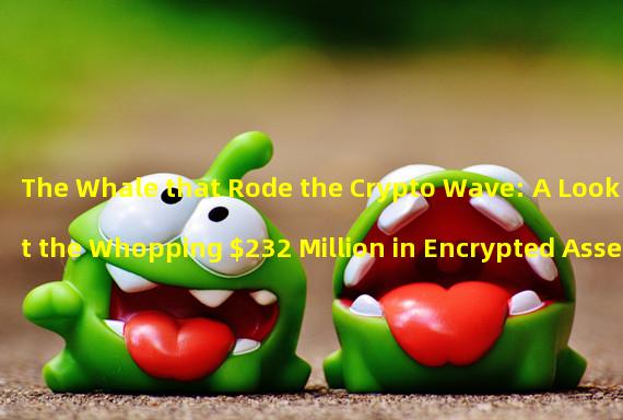 The Whale that Rode the Crypto Wave: A Look at the Whopping $232 Million in Encrypted Assets