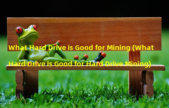 What Hard Drive is Good for Mining (What Hard Drive is Good for Hard Drive Mining)
