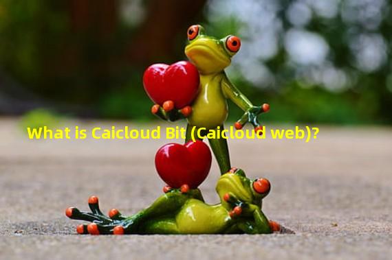 What is Caicloud Bit (Caicloud web)?